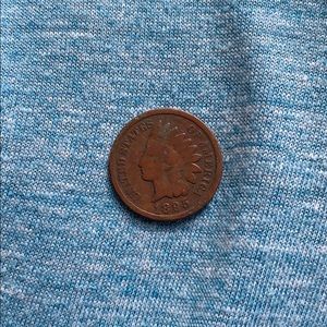 1895 Indian head penny